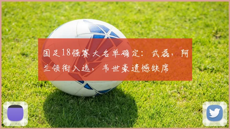 国足18强赛大名单确定：武磊，阿兰领衔入选，韦世豪遗憾缺席